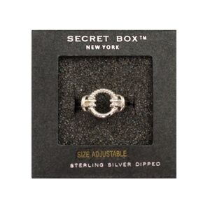 Textured Circle Ring